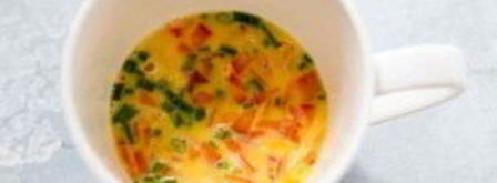 омлет в микроволновке за 5 минут. Шаг 4