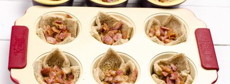 омлет запеченный в тосте. Шаг 12