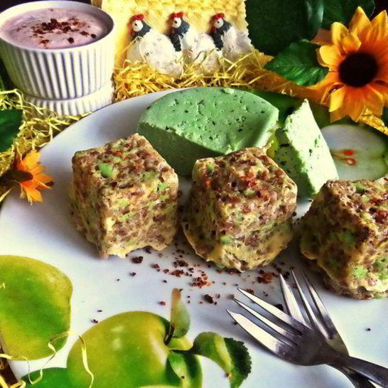 Рецепт порционного омлета с гречкой