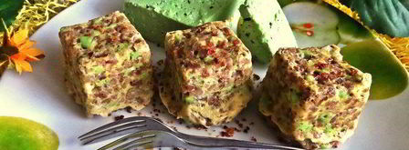 порционный омлет с гречкой. Шаг 7