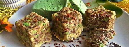 порционный омлет с гречкой. Шаг 9