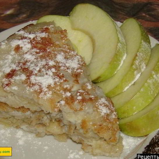 Рецепт сладкого омлета с фруктами