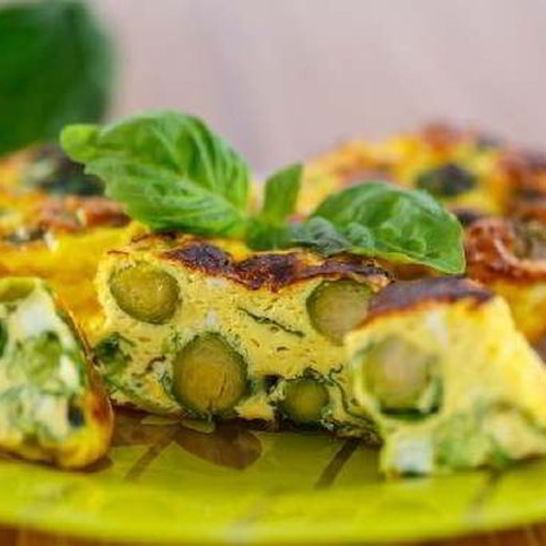 Рецепт витаминного омлета с брюссельской капустой