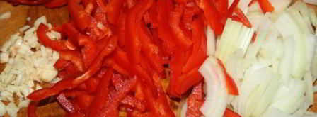 острая закуска из баклажанов. Шаг 3