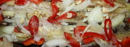 острая закуска из баклажанов. Шаг 6