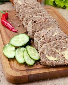 Закуска из сала