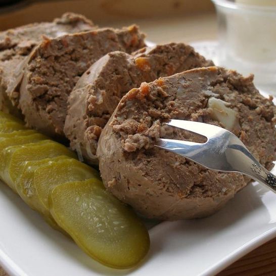 Рецепт домашнего паштета печеночного