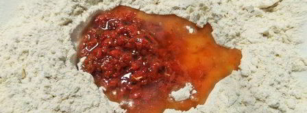 фасолевый паштет на томатных крекерах. Шаг 14