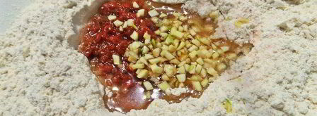 фасолевый паштет на томатных крекерах. Шаг 15