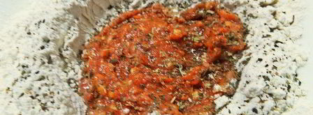 фасолевый паштет на томатных крекерах. Шаг 16