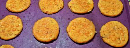 фасолевый паштет на томатных крекерах. Шаг 20