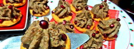 фасолевый паштет на томатных крекерах. Шаг 26