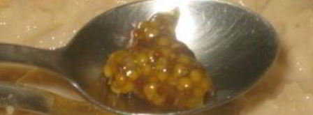 фасолевый паштет с карамелизированным луком и имбирем. Шаг 6