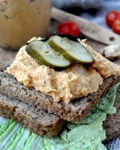 Куриный паштет с тыквой и грецкими орехами