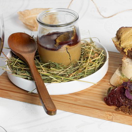 Рецепт куриного паштета с желе из вина