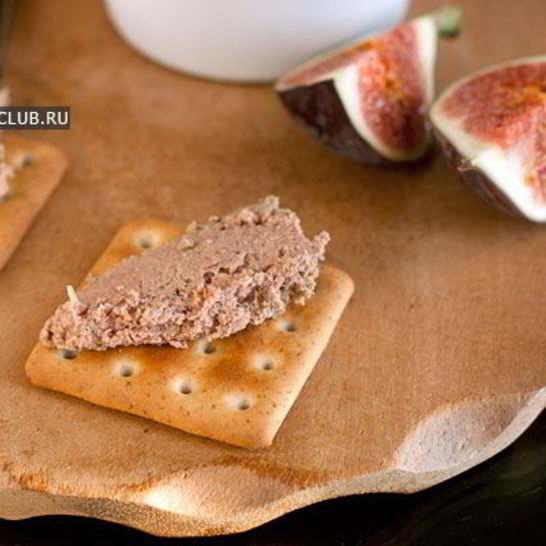 Рецепт нежирного паштета из куриной печени