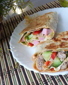 Закуски из лаваша