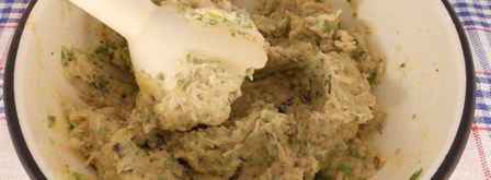 паштет из фасоли с луком и оливками. Шаг 4