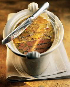 Паштет из гусиной печени со специями