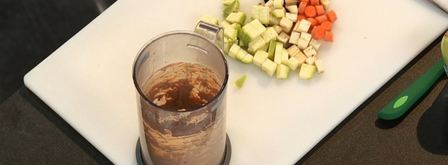 паштет из куриной печени с кедровыми орешками. Шаг 3