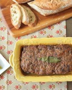 Паштет из куриной печени со сморчками