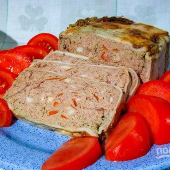 Рецепт паштета из куриной печени в духовке