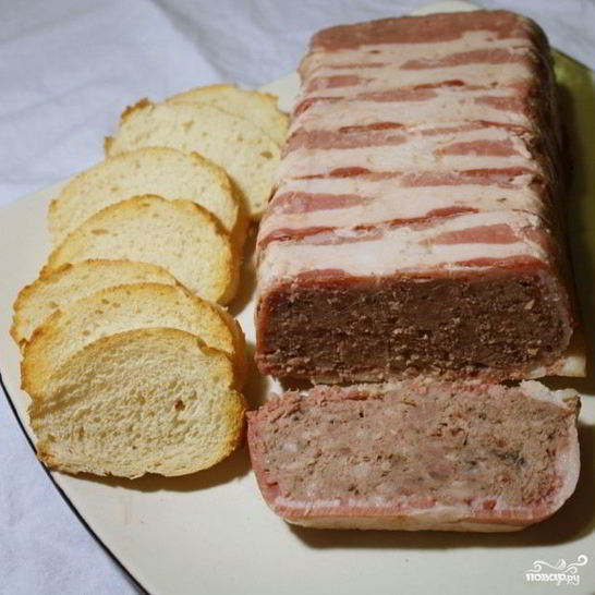 Рецепт паштета из легкого