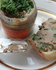 Паштет из печени с тыквой