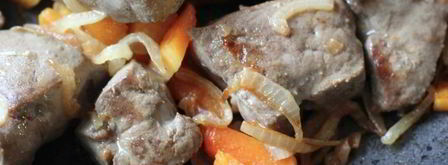 паштет из печени с тыквой. Шаг 2