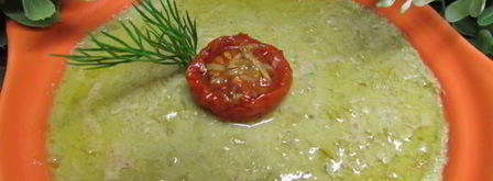 паштет из печени трески с зеленым горошком. Шаг 7