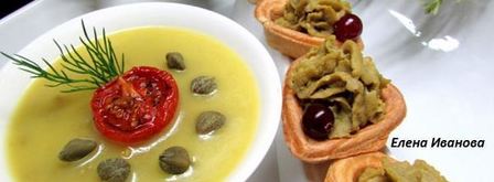 паштет из печени трески с зеленым горошком. Шаг 8