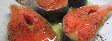 паштет из семги с красной икрой и белым вином. Шаг 2