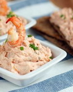 Паштет из семги с креветками