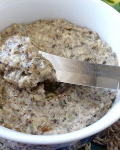 Паштет из шампиньонов и моцареллы