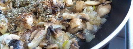 паштет из шампиньонов и моцареллы. Шаг 4