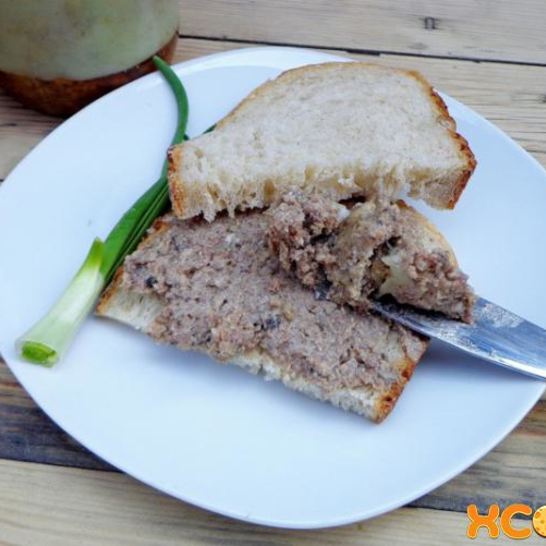 Рецепт паштета из свиной головы