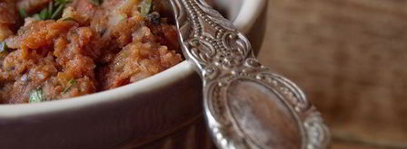 паштет из вяленых томатов и белой фасоли. Шаг 7