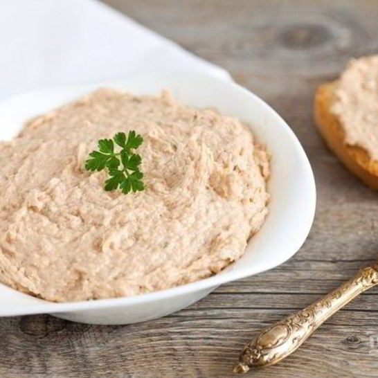 Рецепт паштета с тунцом