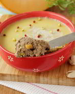 Паштет с тыквой и фисташками