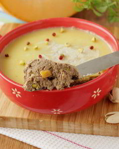 Паштет с тыквой и фисташками