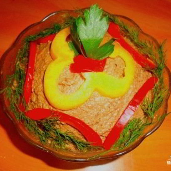 Рецепт печеночного паштета из говяжьей печени