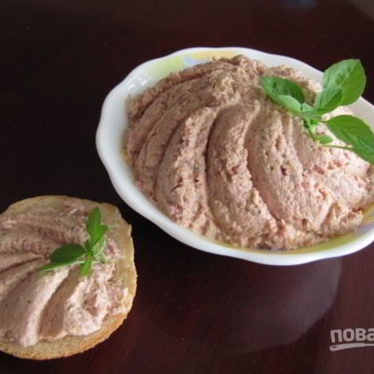 Рецепт печеночного паштета из свиной печени