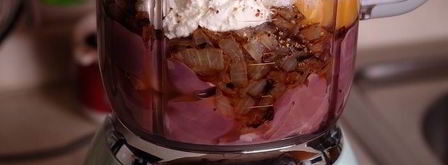 печеночный паштет с творожным сыром и кедровыми орешками. Шаг 3