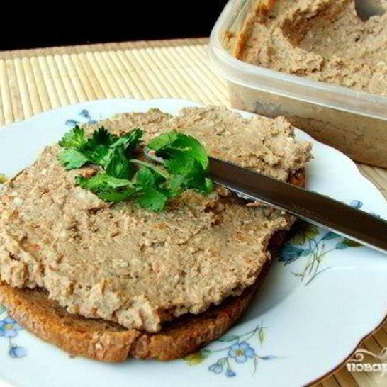 Рецепт постных паштетов
