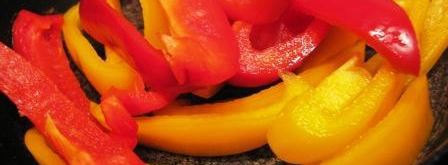 творожный паштет с жареными перцами. Шаг 2