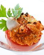 Помидоры, фаршированные кускусом