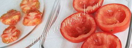 помидоры фаршированные рикоттой. Шаг 5