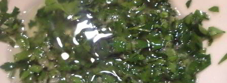 пряная закуска из помидоров с чесноком и орехами. Шаг 2