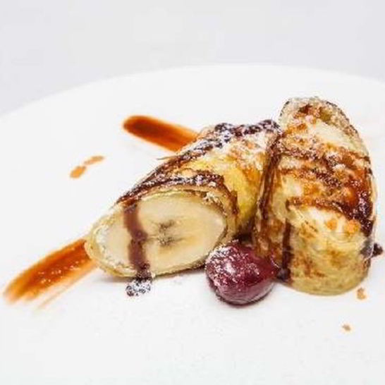 Рецепт банановых роллов