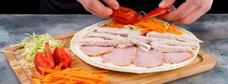 быстрый ролл для пикника. Шаг 7